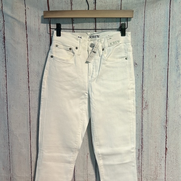 NWT J. Crew 9" toothpick jean in white wash - Picture 14 of 16